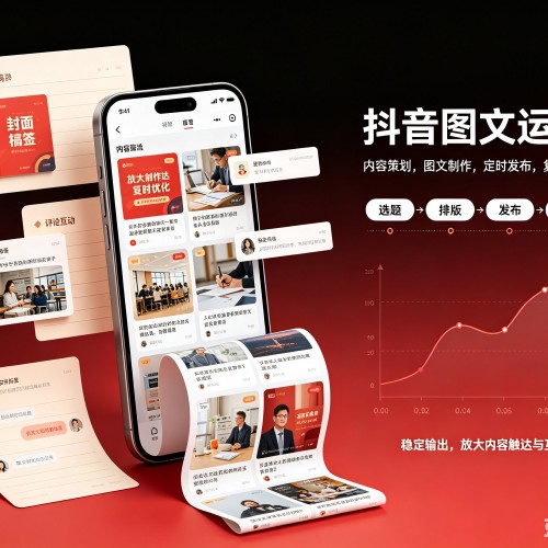 新宾抖音图文代运营服务